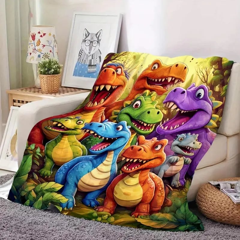 SnuggleSaurus – Ultraweiche Dino-Decke