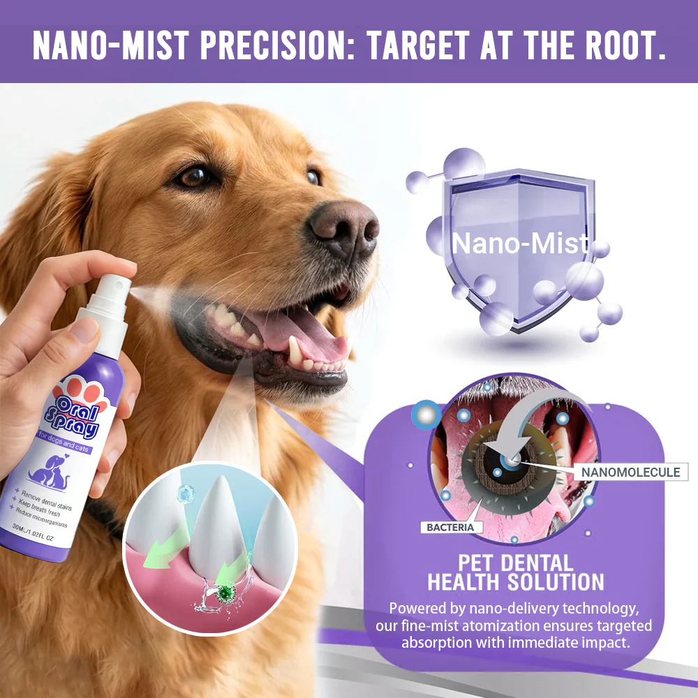 PetSmile – Einfaches Mundpflegespray für Haustiere