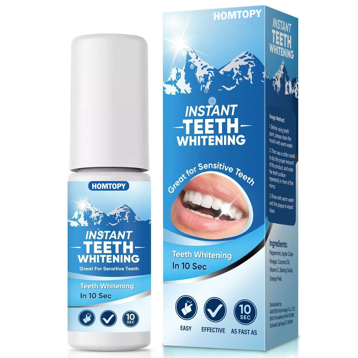 BrightSmile – Sofortige Zahnaufhellung mit Pigment