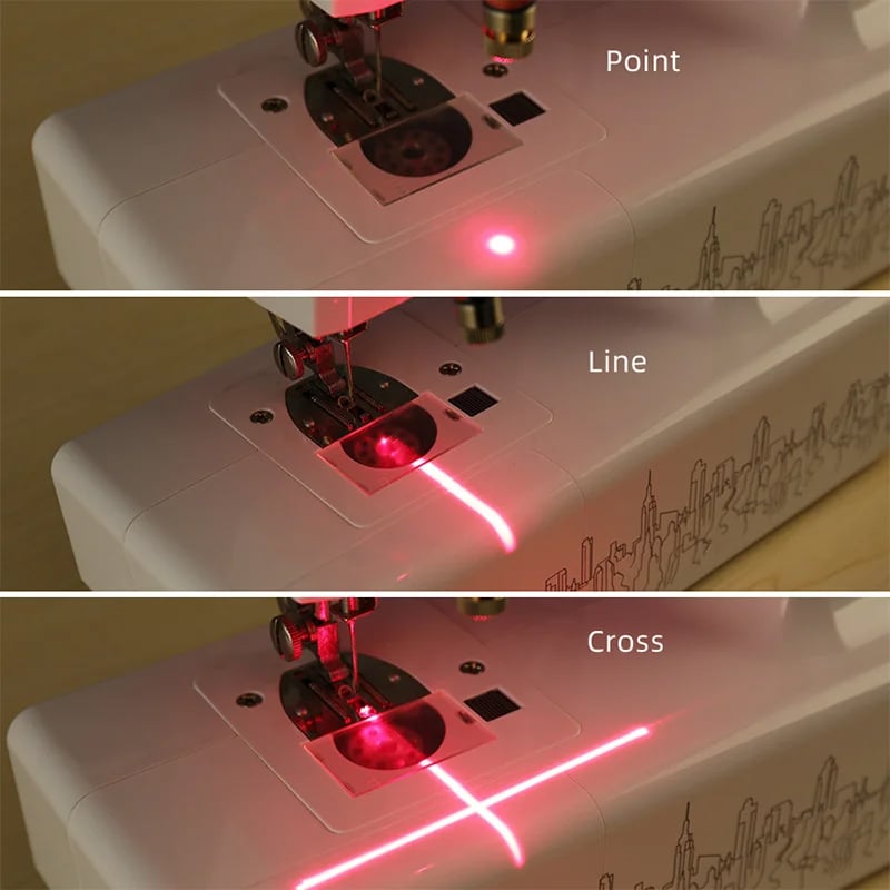 Magnetische Positionierlaserleuchte für Nähmaschinen