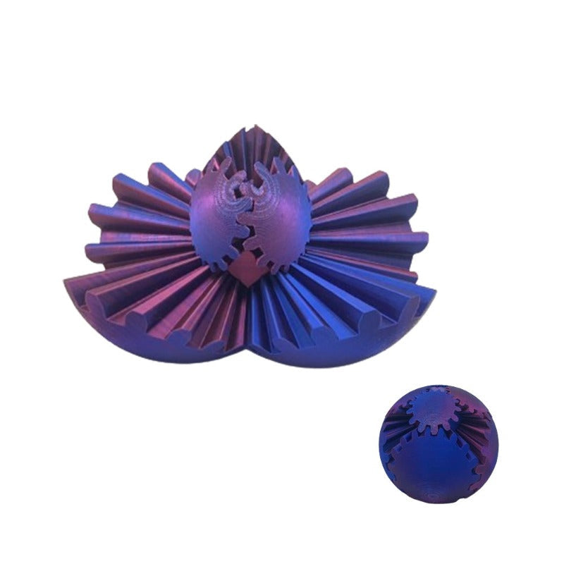 MechaSphere – Schreibtisch-Fidget-Ball & dekorative Zahnradkugel
