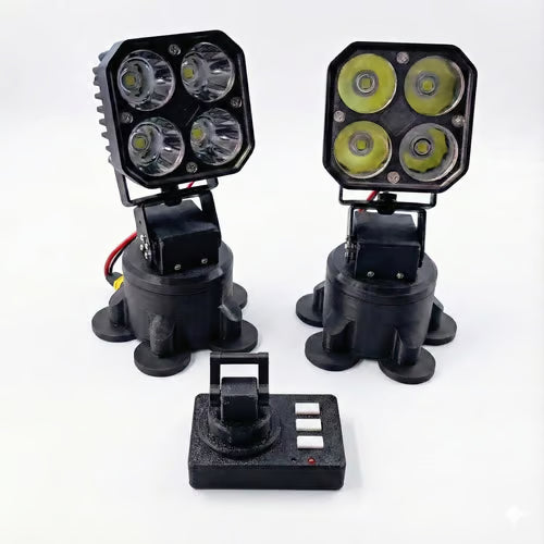 BeamMaster – Motorisierter, ferngesteuerter LED-Suchscheinwerfer
