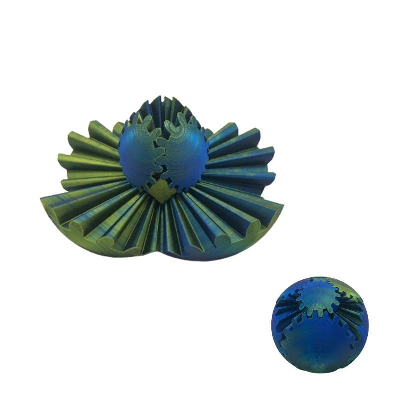 MechaSphere – Schreibtisch-Fidget-Ball & dekorative Zahnradkugel