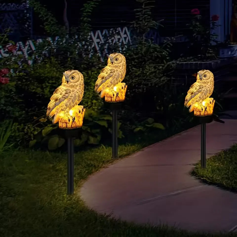 OwlGuard – Solar-LED-Gartenleuchte