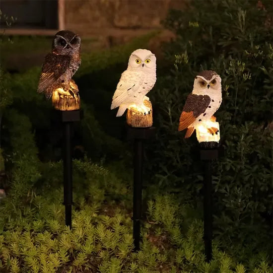 OwlGuard – Solar-LED-Gartenleuchte