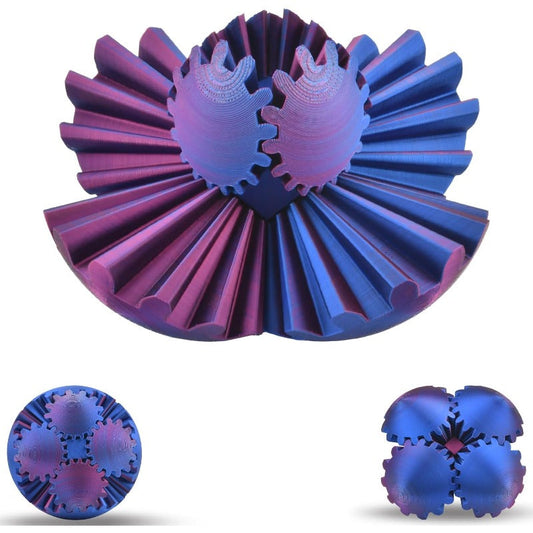 MechaSphere – Schreibtisch-Fidget-Ball & dekorative Zahnradkugel