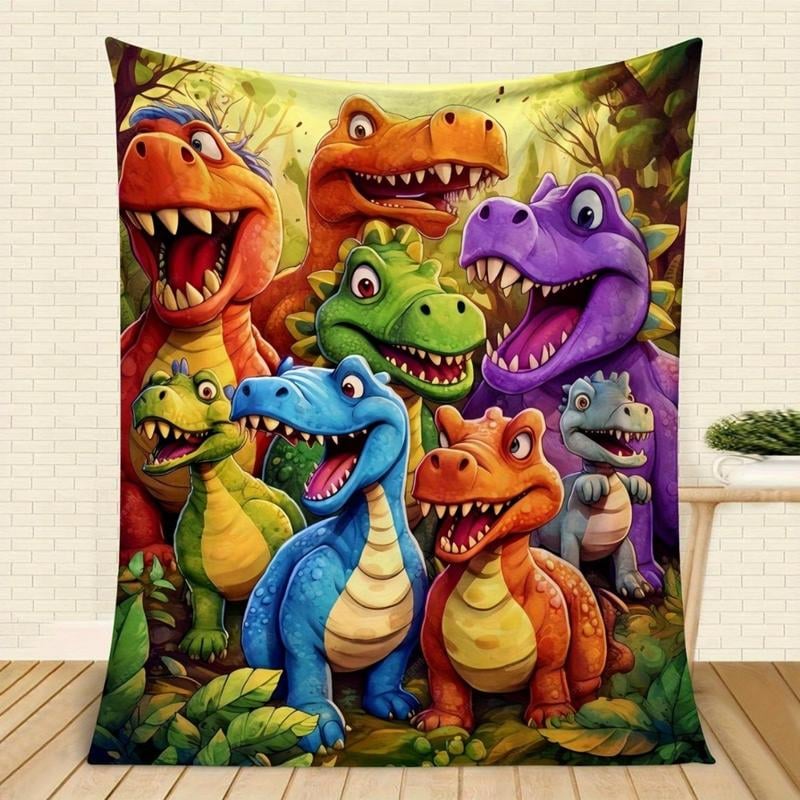 DinoKuschel – Ultraweiche Dino-Decke