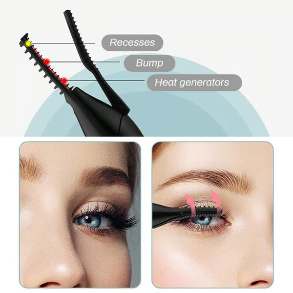 GlamCurl – Beheizbare Wimpernzange für Lifting & Volumen