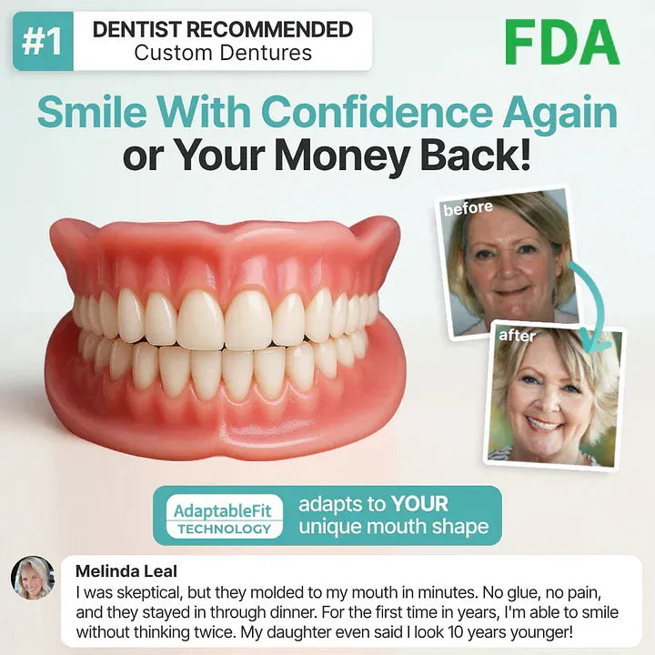 SmileLock – Vollprothese mit starkem Saugsitz