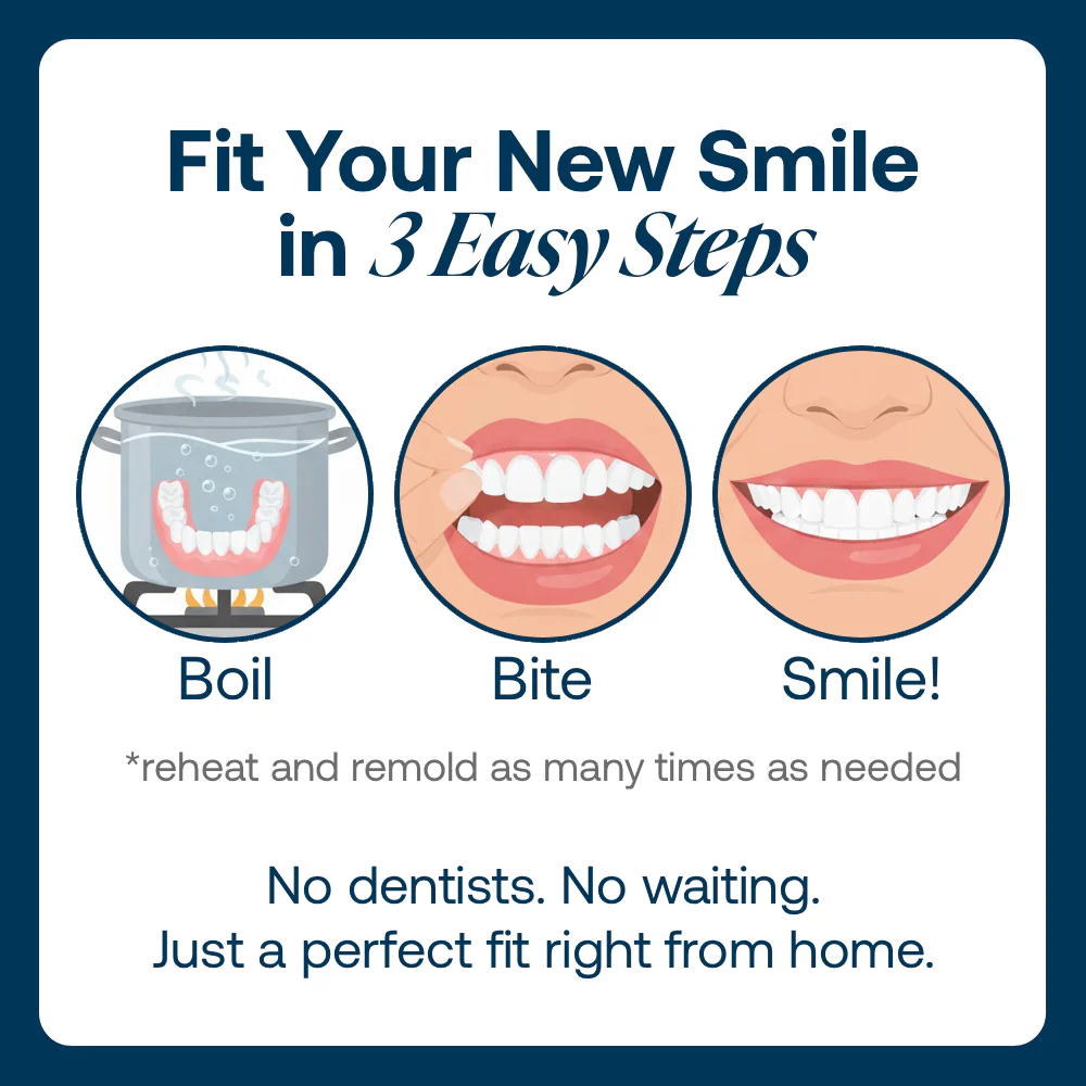 SmileLock – Vollprothese mit starkem Saugsitz