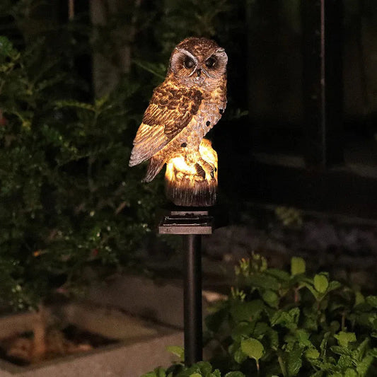 OwlGuard – Solar-LED-Gartenleuchte